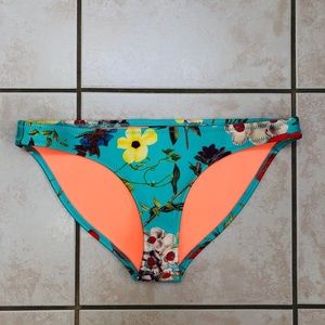 TRIANGL Floral Neoprene Bikini Bottoms / NWT